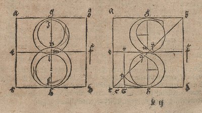 Konstruktion von Buchstaben von Albrecht Dürer